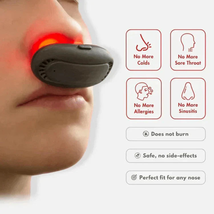 Infrared Nasal Relief for Sinus and Allergies