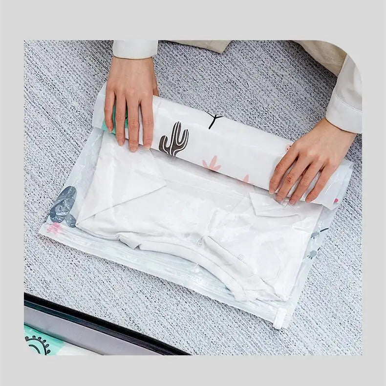 Reusable Vacuum Storage Bag with Powerful Electric Pump