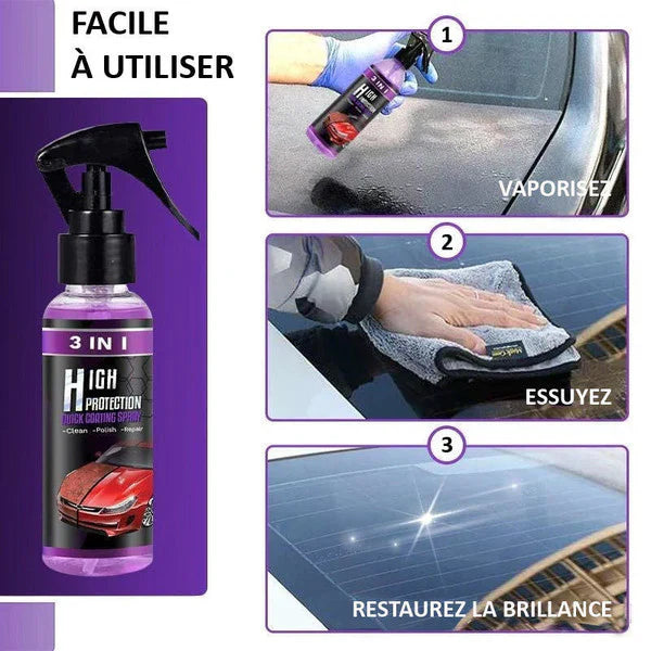 Rayhong 3-in-1 Car Spray Durable Shine